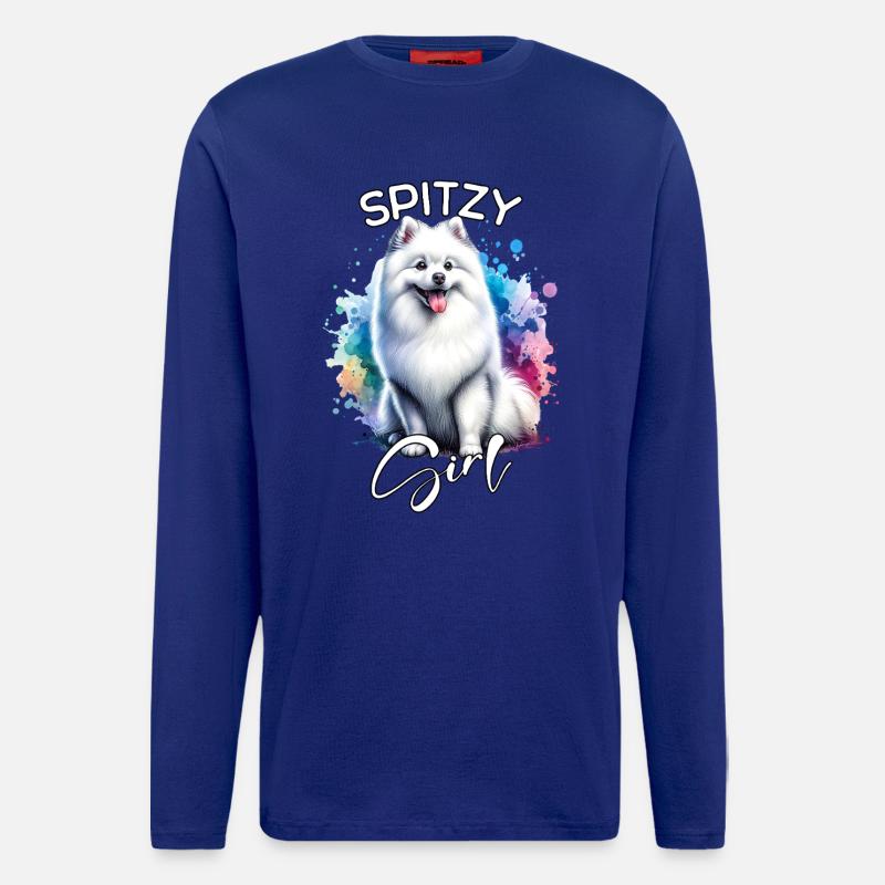 Spitz Girl Spitz - Longsleeve - made by SPREAD  - Iconic Blue