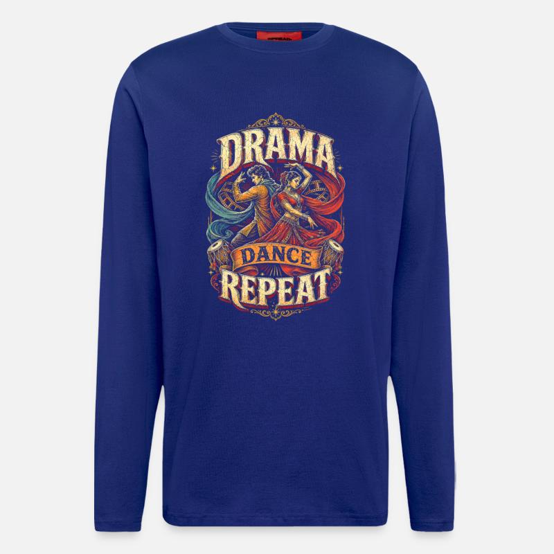 Bollywood - Longsleeve - made by SPREAD - Iconic Blue