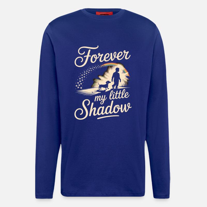Dachshund Shadow - Longsleeve - made by SPREAD - Iconic Blue