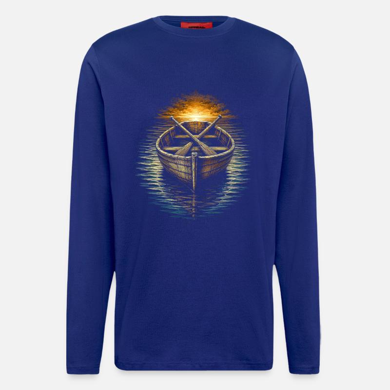Chaplain, Cler, Pastor Boot - Longsleeve - made by SPREAD  - Iconic Blue