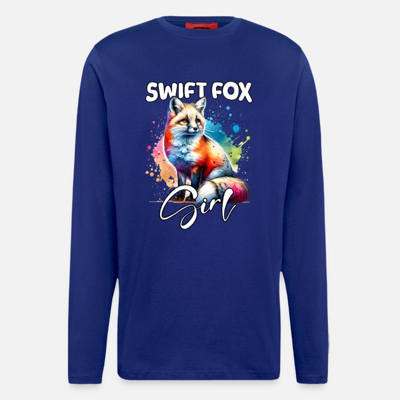 Swift Fox Mädchen Swiftfuchs - Langarmshirt - made by SPREAD - Iconic Blue