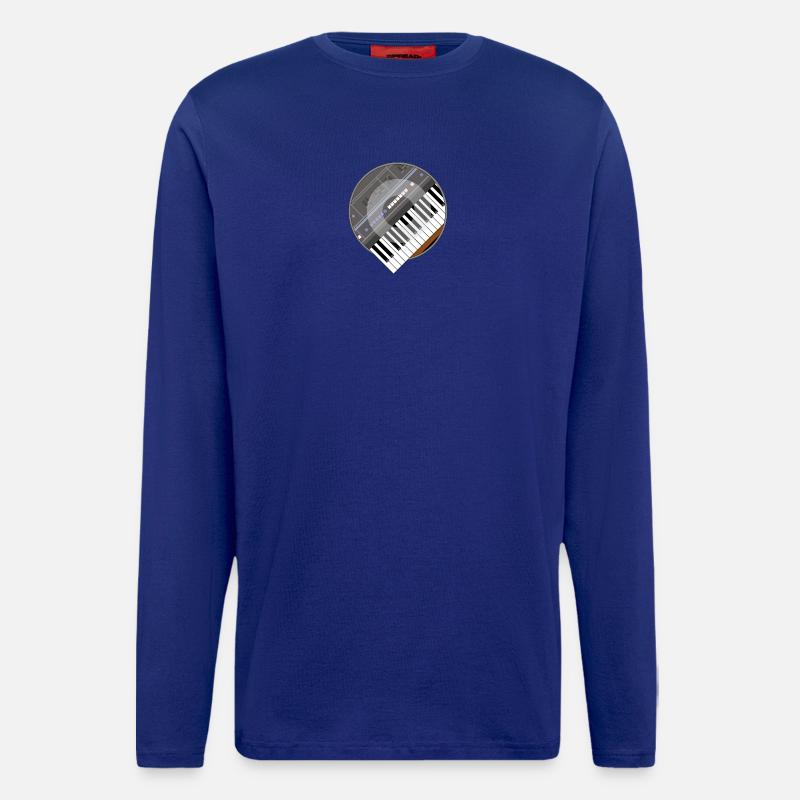 electro synth - Longsleeve - made by SPREAD  - Iconic Blue
