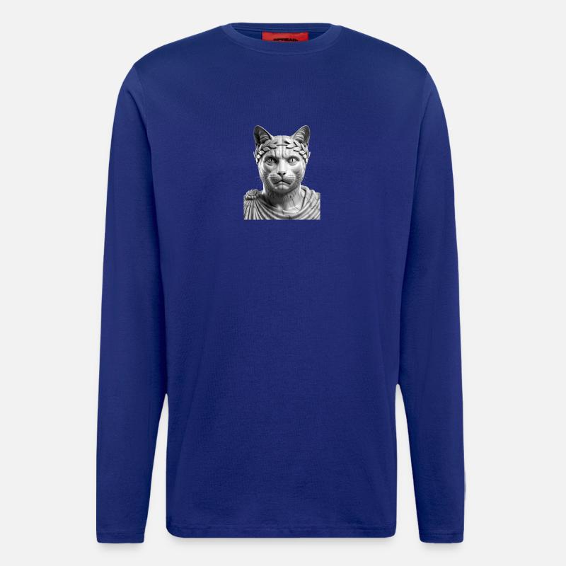 Der Stoiker - Langarmshirt - made by SPREAD  - Iconic Blue