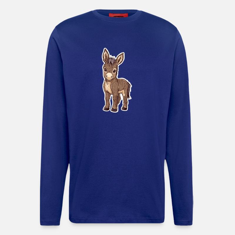 Esel - Langarmshirt - made by SPREAD  - Iconic Blue