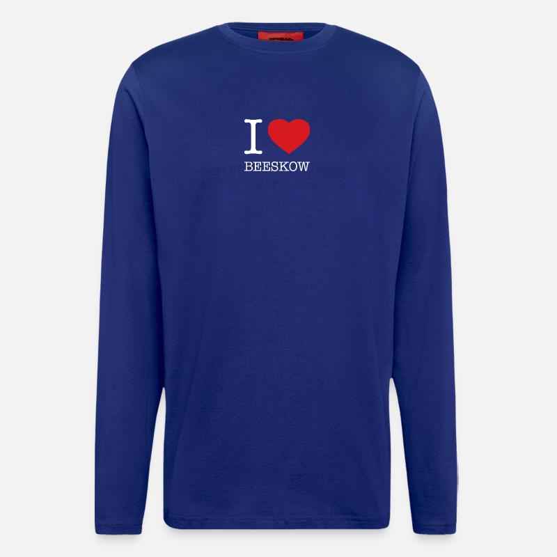 I LOVE BEESKOW - Langarmshirt - made by SPREAD  - Iconic Blue