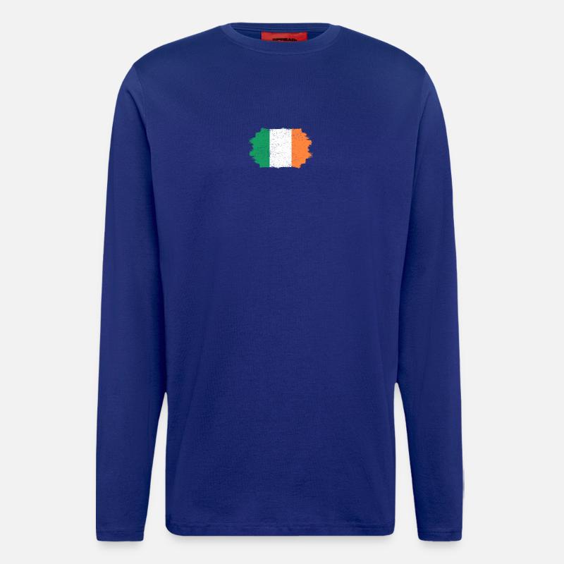 Irland - Langarmshirt - made by SPREAD - Iconic Blue