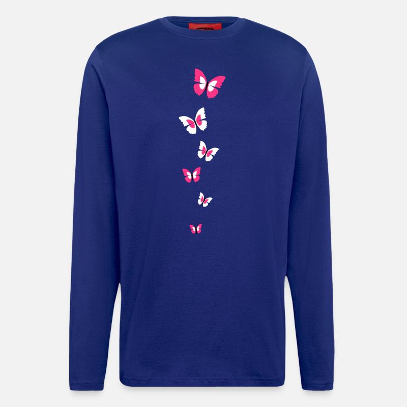 schmetterlinge - Langarmshirt - made by SPREAD  - Iconic Blue