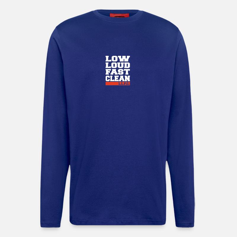 LLFC - Manches longues bio décontracté fabriqué en UE - Iconic Blue