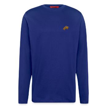 Pizza - Longsleeve - made by SPREAD  - Iconic Blue - Front