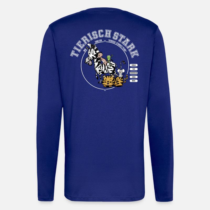 Strong as a team - Longsleeve - made by SPREAD - Iconic Blue