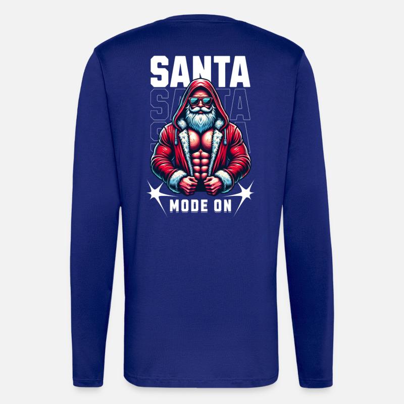 Santa Mode On - Longsleeve - made by SPREAD  - Iconic Blue