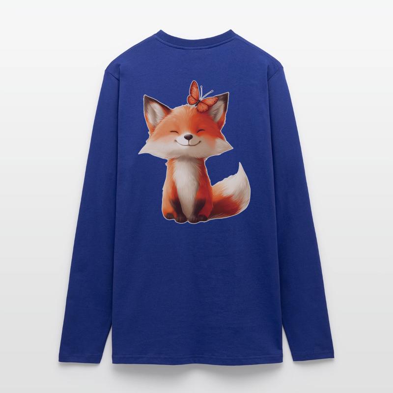 Fox with Butterfly Longsleeve - made by SPREAD 