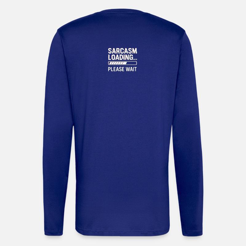Sarkasmus  - Langarmshirt - made by SPREAD  - Iconic Blue