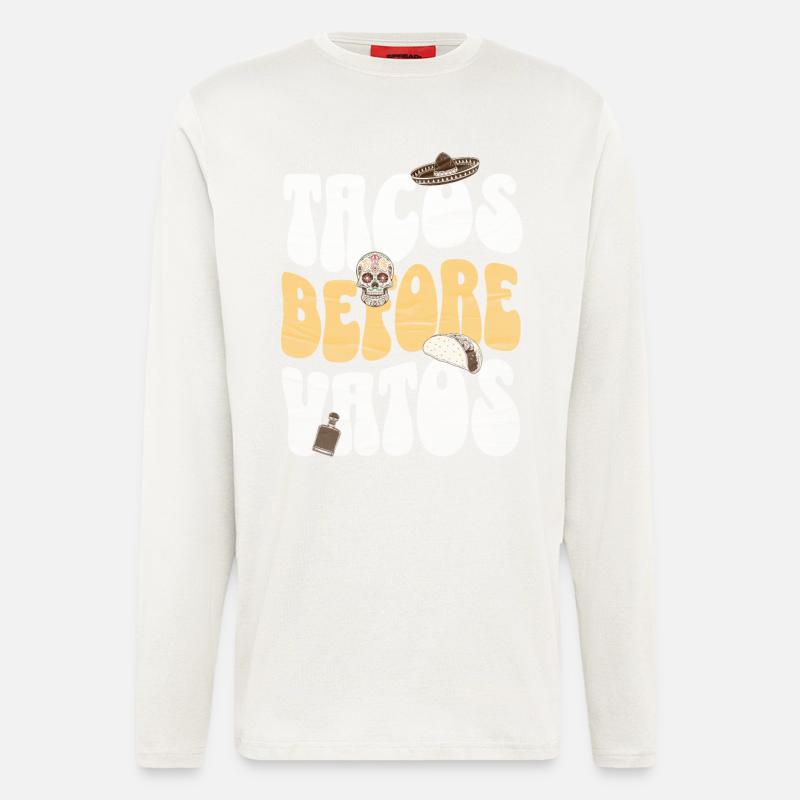 Taco - Langarmshirt - made by SPREAD - OFF WHITE