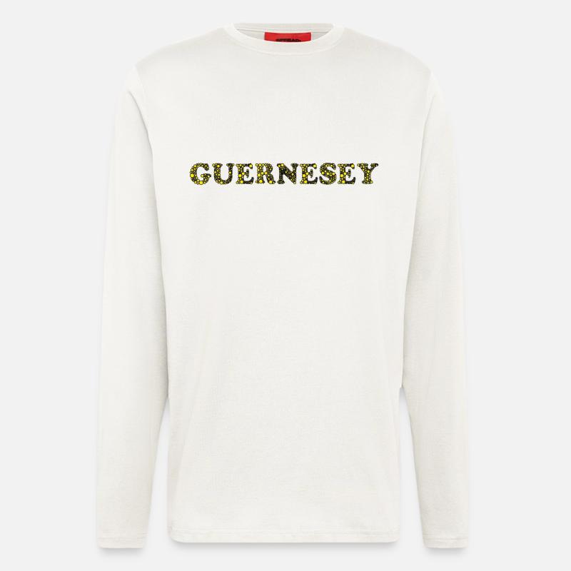 GUERNSEY - Langarmshirt - made by SPREAD  - OFF WHITE