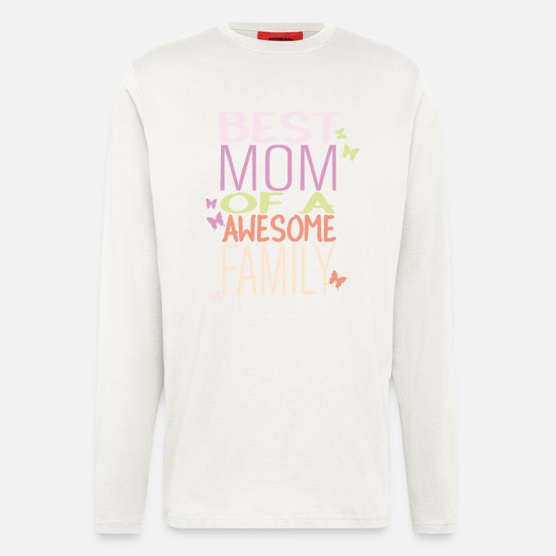 Beste Mama - Langarmshirt - made by SPREAD  - OFF WHITE