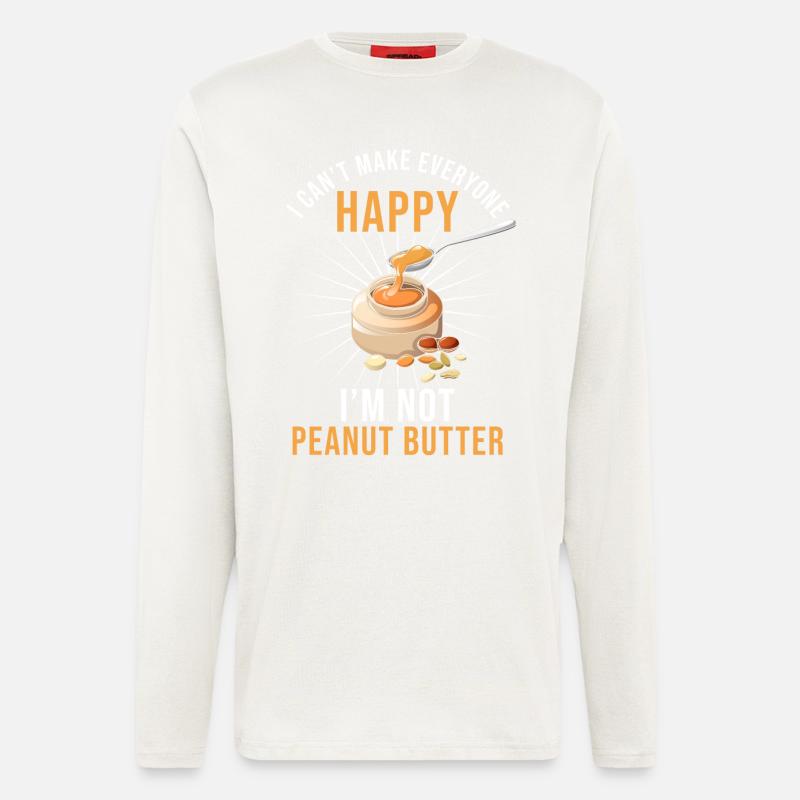 Erdnussbutter - Langarmshirt - made by SPREAD  - OFF WHITE