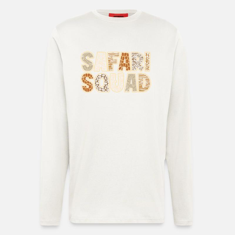 Safari Squad - Langarmshirt - made by SPREAD - OFF WHITE