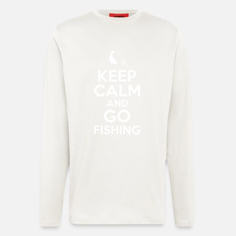 Angler Geschenk - Langarmshirt - made by SPREAD  - OFF WHITE