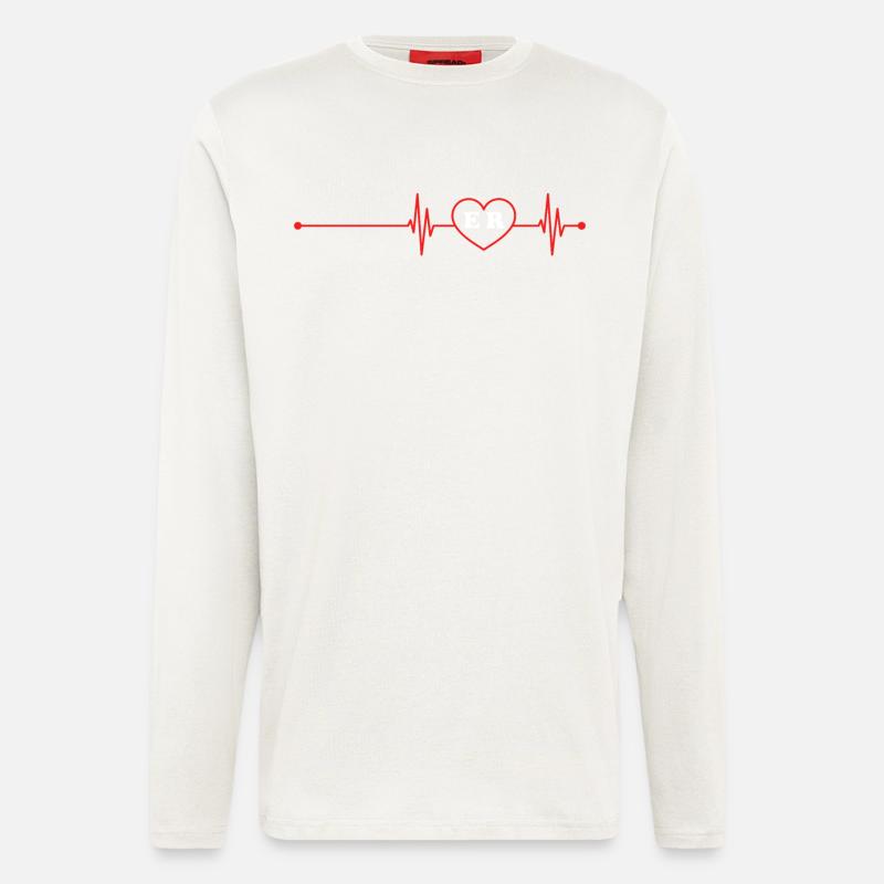 Rettungssanitäter Geschenk - Langarmshirt - made by SPREAD  - OFF WHITE