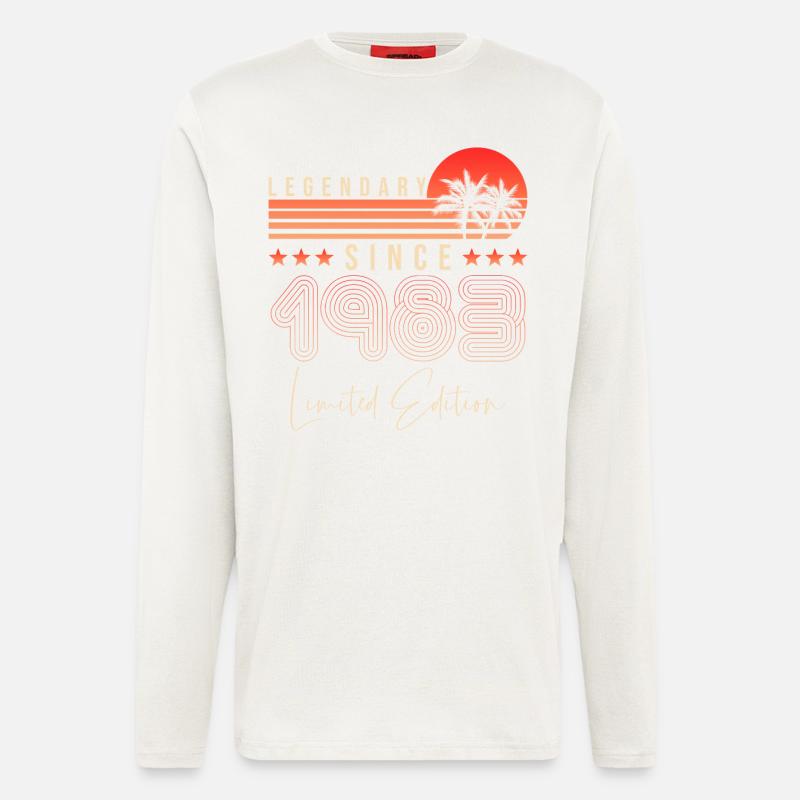 Legendary since 1983 - Longsleeve - made by SPREAD  - OFF WHITE