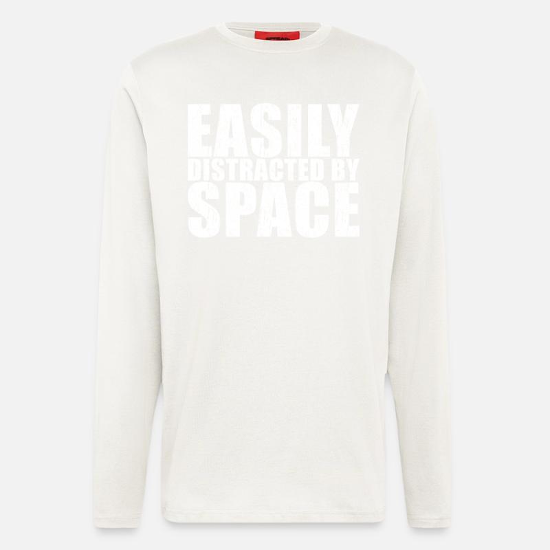 Space - Langarmshirt - made by SPREAD  - OFF WHITE