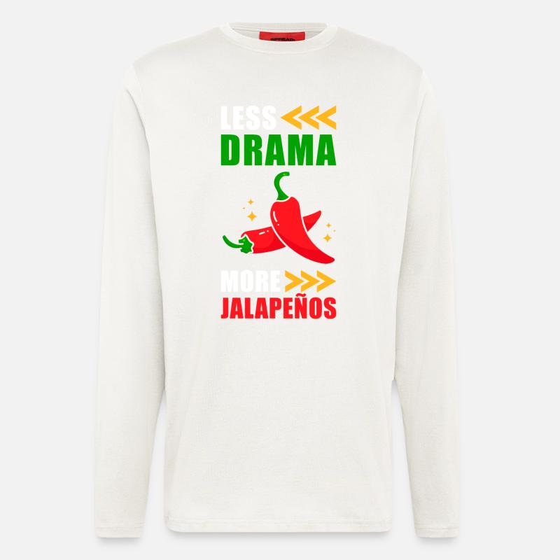 Jalapenos - Langarmshirt - made by SPREAD  - OFF WHITE
