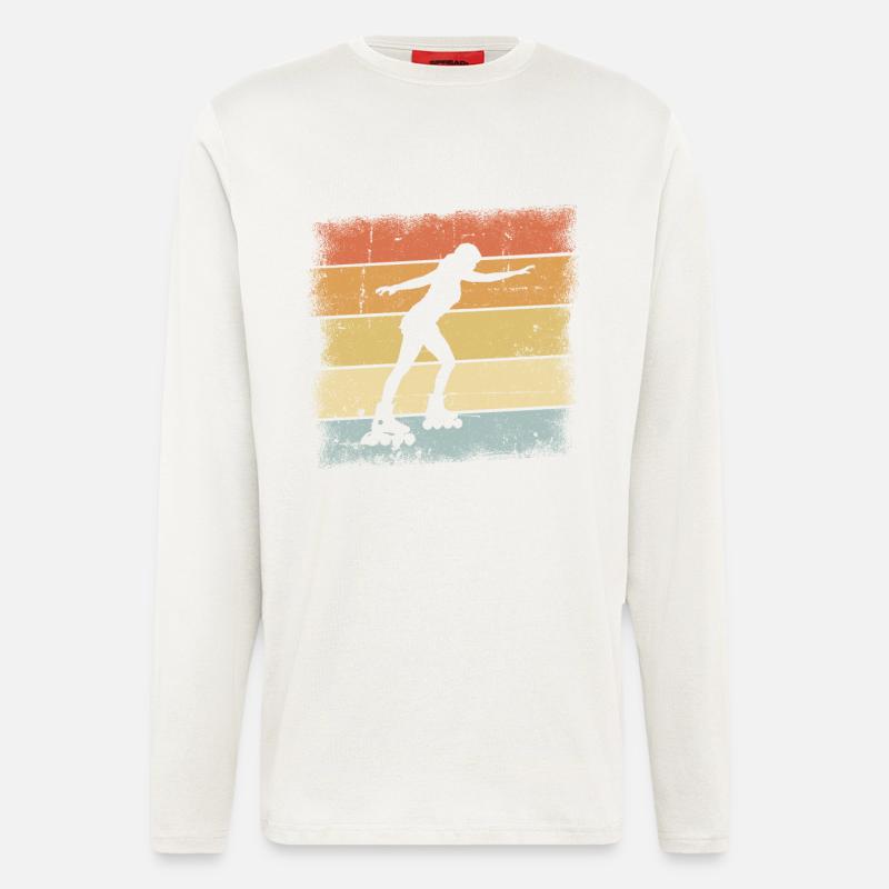 Roller Derby - Langarmshirt - made by SPREAD  - OFF WHITE