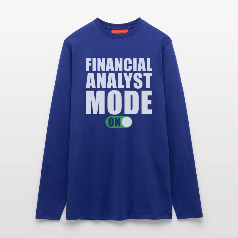Mode Analyste financier activé Manches longues bio décontracté fabriqué en UE