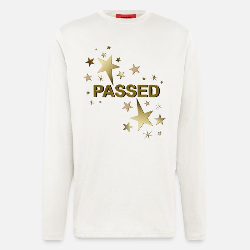Driver's license passed training passed - Longsleeve - made by SPREAD  - OFF WHITE