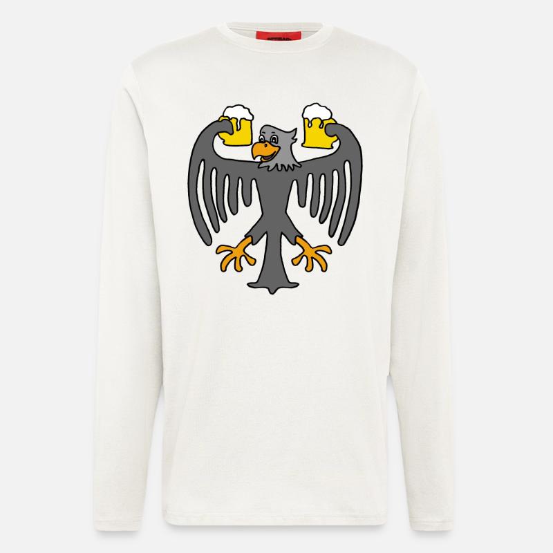 Germany Eagle - Longsleeve - made by SPREAD  - OFF WHITE