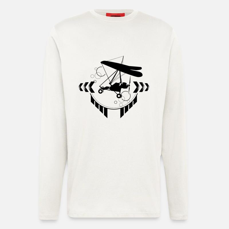 Microlight - Longsleeve - made by SPREAD  - OFF WHITE