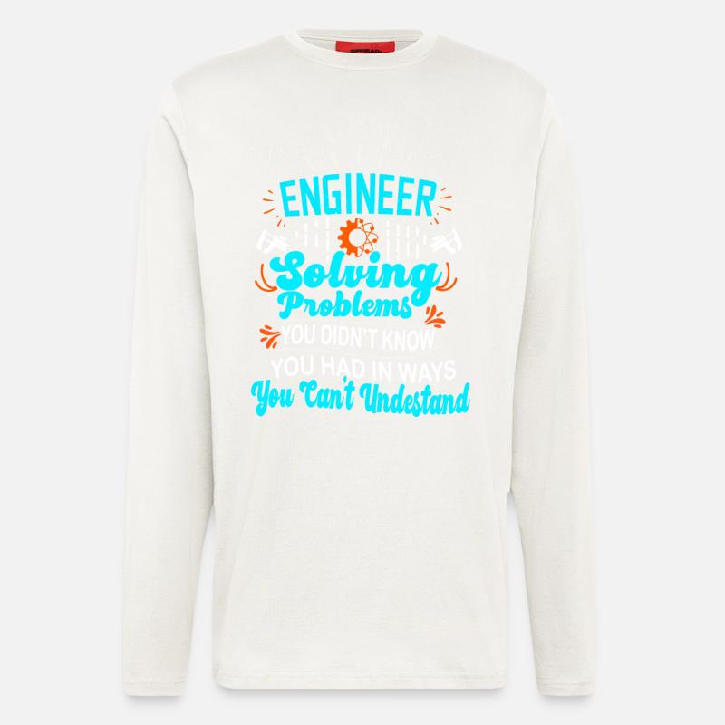 Computer Science Computer Scientist Gift - Langarmshirt - made by SPREAD  - OFF WHITE