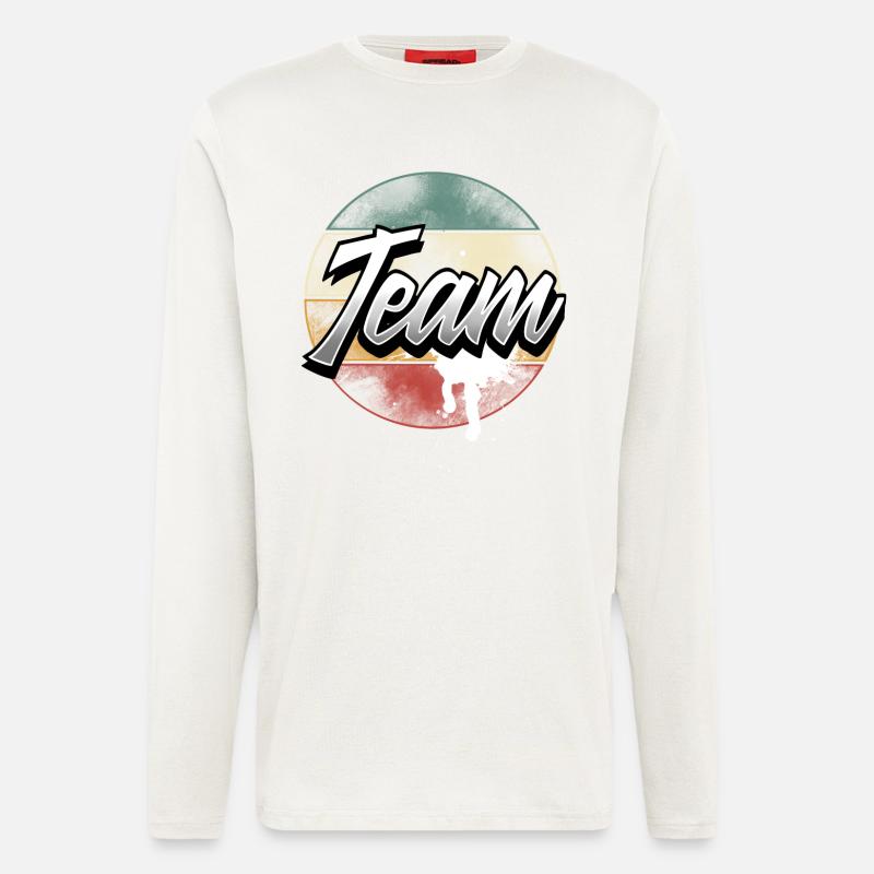 Team - Langarmshirt - made by SPREAD  - OFF WHITE