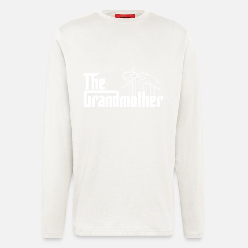 Die Großmutter - Langarmshirt - made by SPREAD  - OFF WHITE