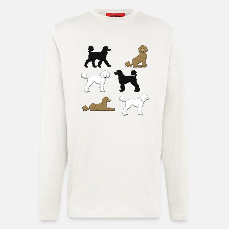 Poodle selection - Longsleeve - made by SPREAD  - OFF WHITE
