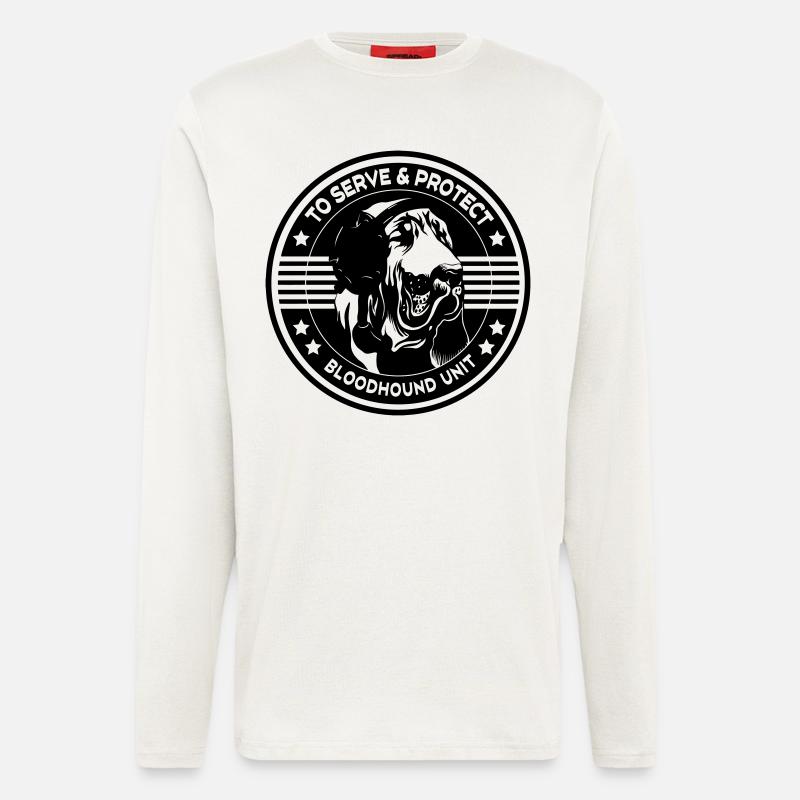 Bloodhound - Longsleeve - made by SPREAD  - OFF WHITE