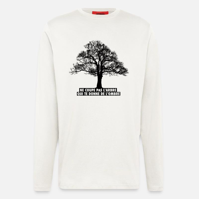 The tree - Longsleeve - made by SPREAD  - OFF WHITE
