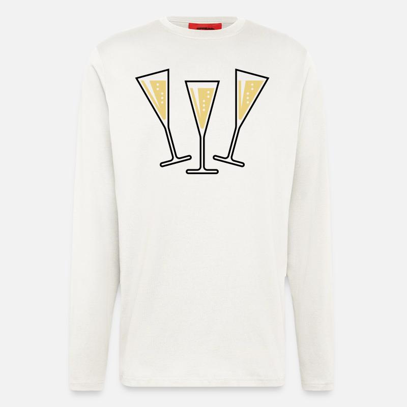 XAufUnsDrei! (2) - Langarmshirt - made by SPREAD  - OFF WHITE