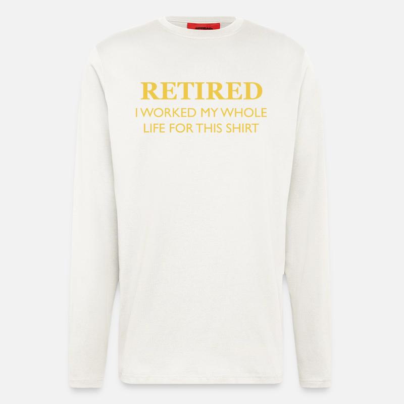 Retired. Retired - Longsleeve - made by SPREAD  - OFF WHITE