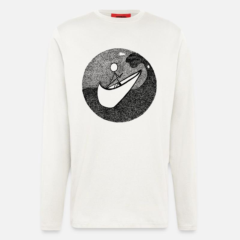 Erinnerungen - Langarmshirt - made by SPREAD  - OFF WHITE