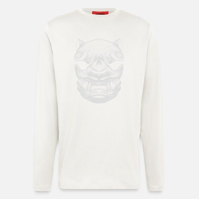 Japanese Tiger - Longsleeve - made by SPREAD  - OFF WHITE