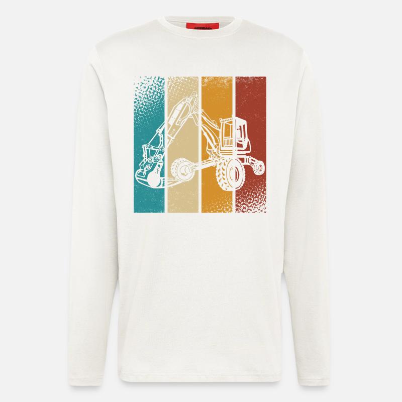 Bagger - Langarmshirt - made by SPREAD  - OFF WHITE