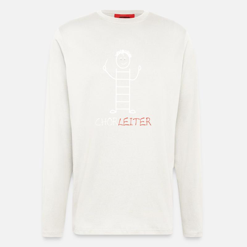 Chorleiter - Langarmshirt - made by SPREAD  - OFF WHITE