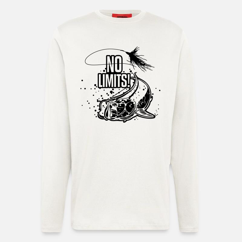 TARPON - NO LIMITS! - Langarmshirt - made by SPREAD  - OFF WHITE