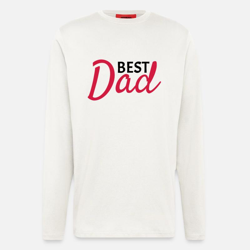 Best Dad - Longsleeve - made by SPREAD  - OFF WHITE