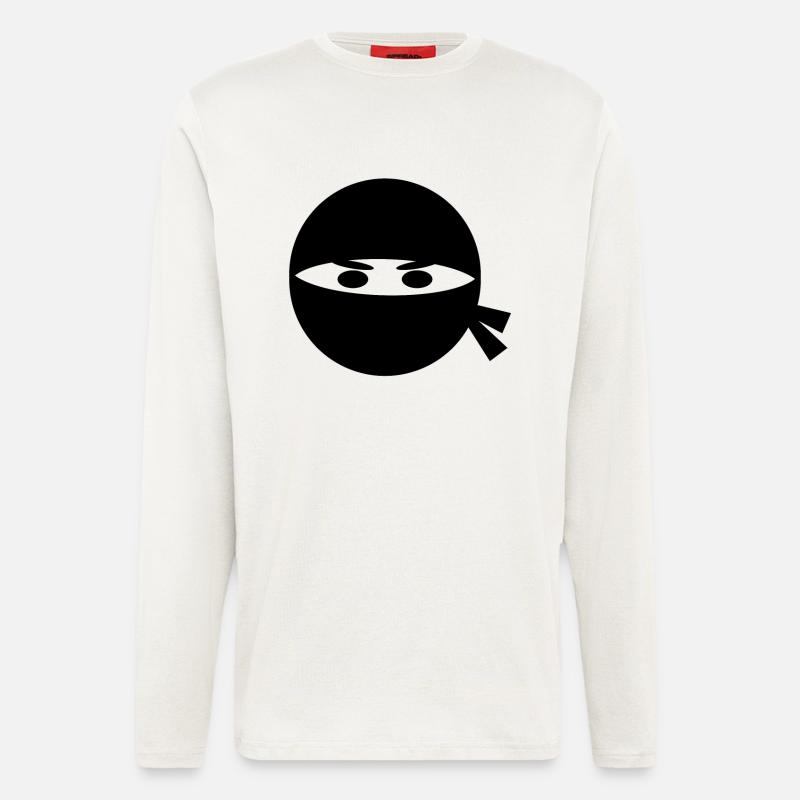 Ninja head - Longsleeve - made by SPREAD  - OFF WHITE