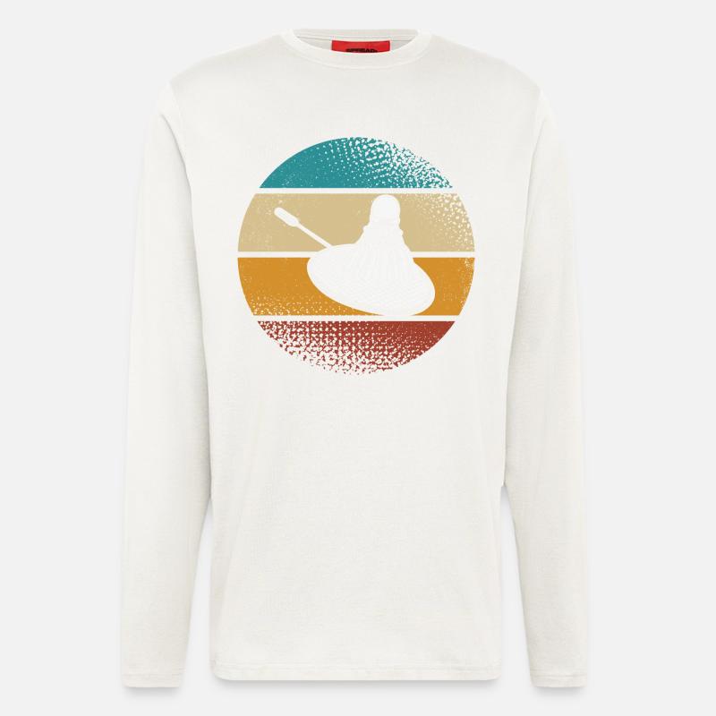 Badminton - Langarmshirt - made by SPREAD - OFF WHITE