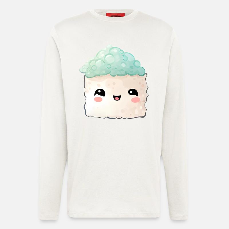 Sushi - Langarmshirt - made by SPREAD - OFF WHITE