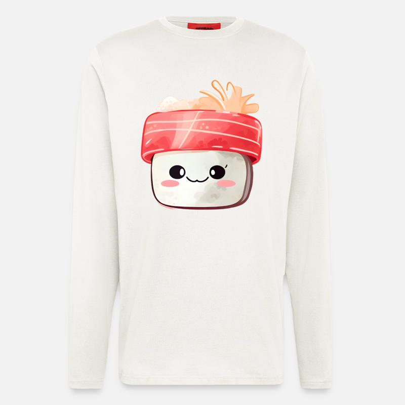 Sushi - Langarmshirt - made by SPREAD  - OFF WHITE